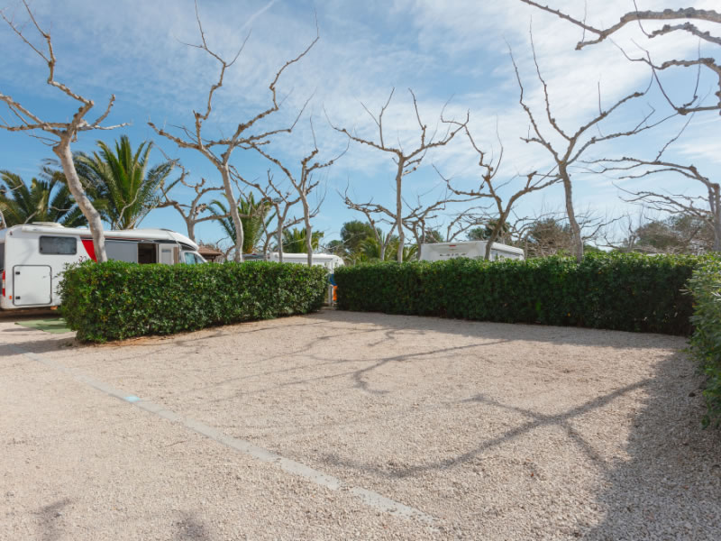 Bungalow de madera en el Parque Natural Serra d'Irta, Camping Ribamar Alcossebre