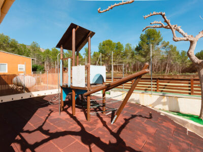 Instalaciones del Camping Ribamar en el Parque Natural Serra d'Irta, Alcossebre