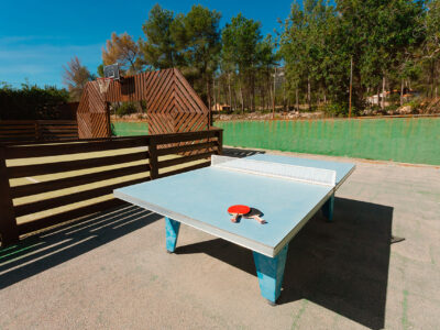 Instalaciones del Camping Ribamar en el Parque Natural Serra d'Irta, Alcossebre