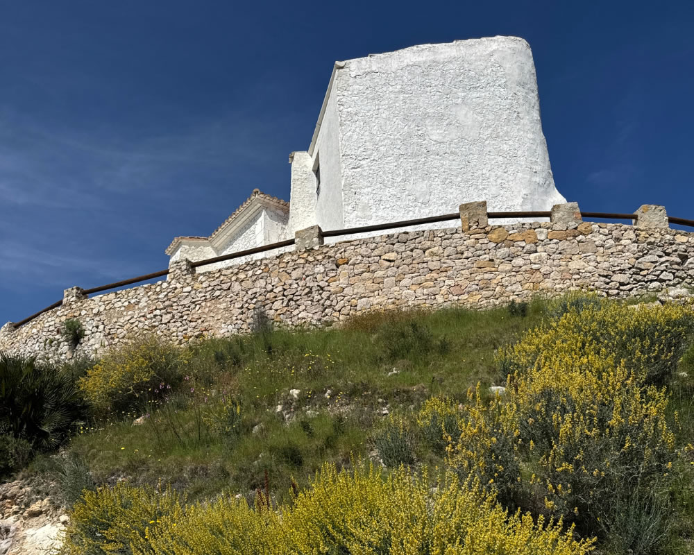 Ermita de Santa Lucía en el Monte San Benet, Parque Natural Serra d'Irta, Alcossebre